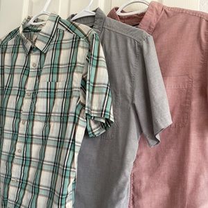 North Face & RVCA Short sleeve shirts Men’s M